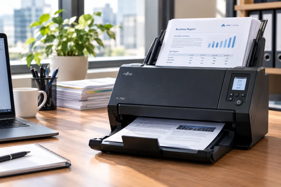 Desktop document scanner